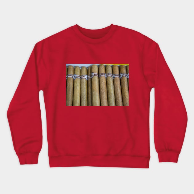 Cuba. Havana. Lots of Cigars. Crewneck Sweatshirt by vadim19